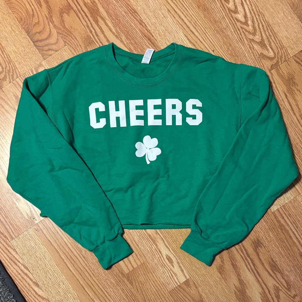 Green Cheers Sweatshirt